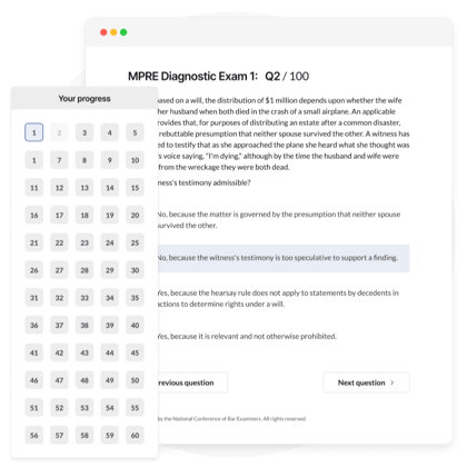 MBE questions
