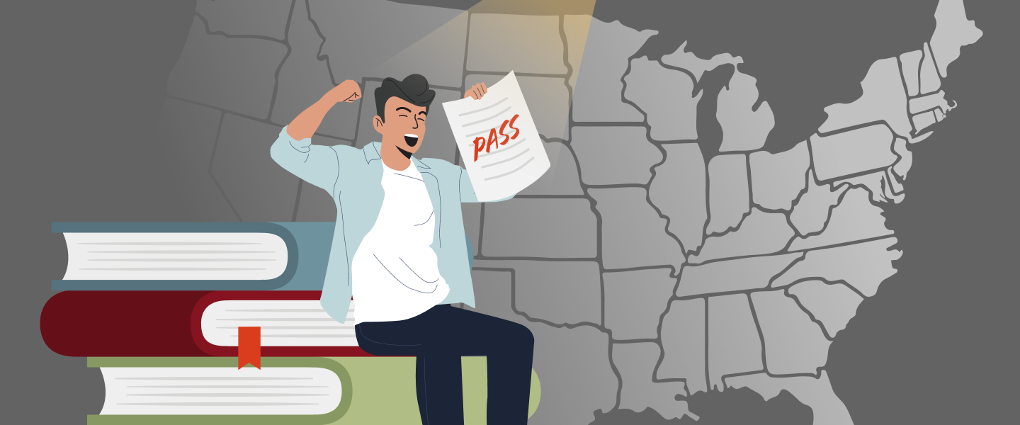Bar Exam Pass Rates by State for 2020